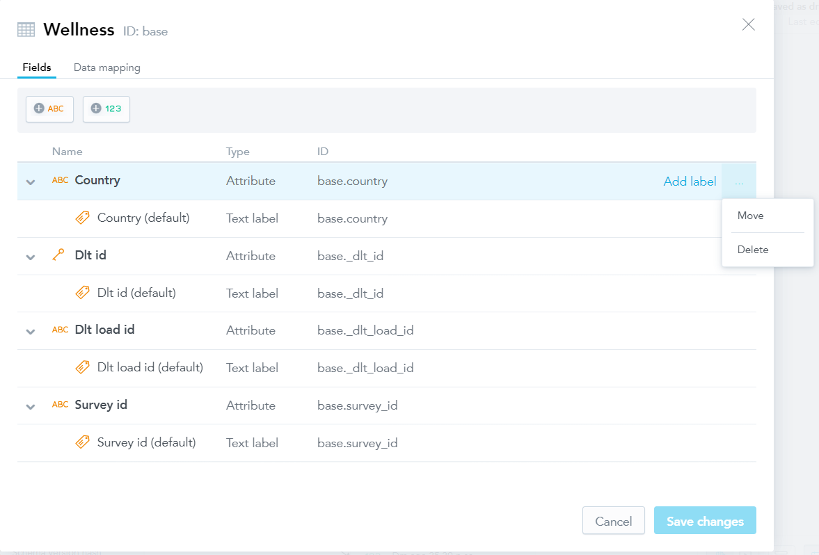 hard coded dashboard